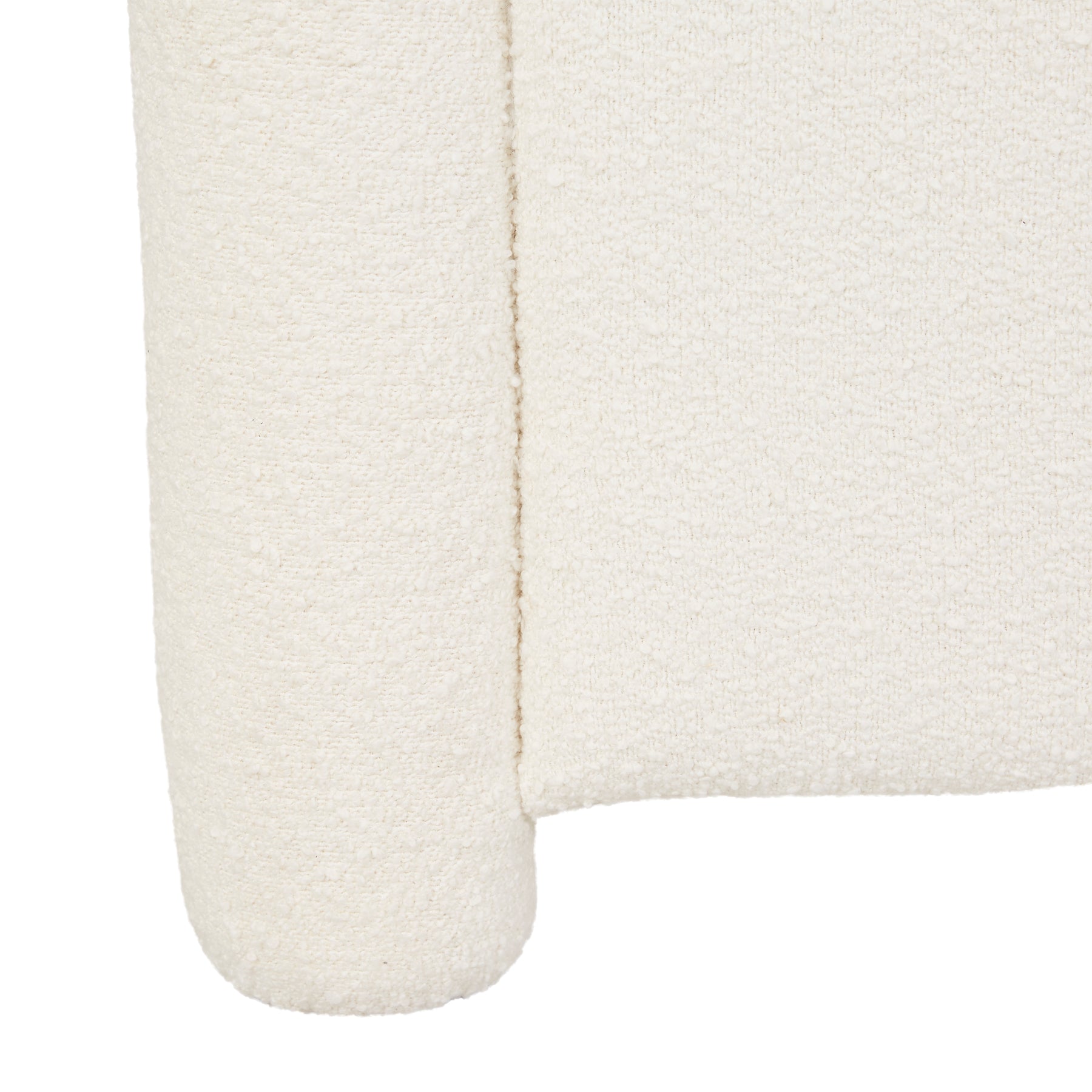 Almos Chubby Bed Head KS- Ivory Boucle