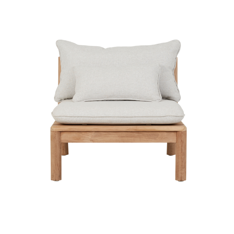 Lucy Laze 1Seater-Oyster/NatTk