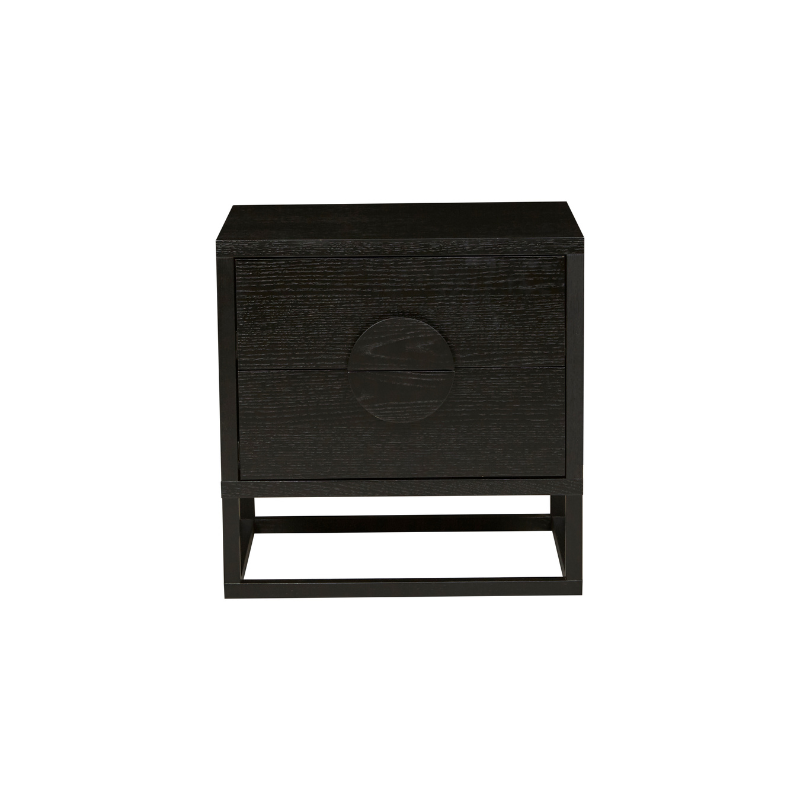 Benjamin Bedside - Black Oak