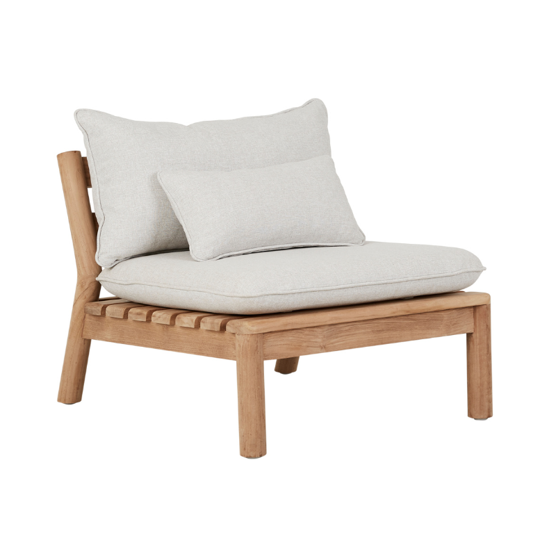 Lucy Laze 1Seater-Oyster/NatTk