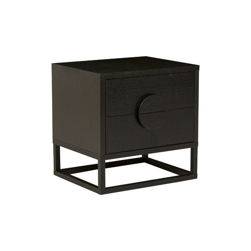 Benjamin Bedside - Black Oak
