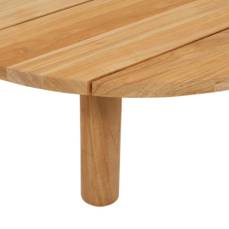 Cannes Rnd Coff Tbl-Nat Teak