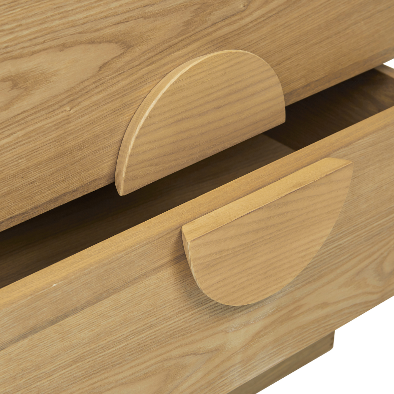 Benjamin Bedside - Black Oak