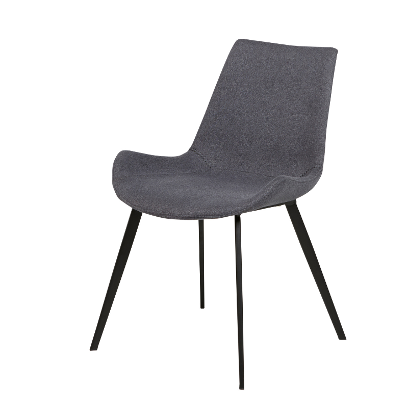 Cleo Dining Ch-Bk/Gunmetal