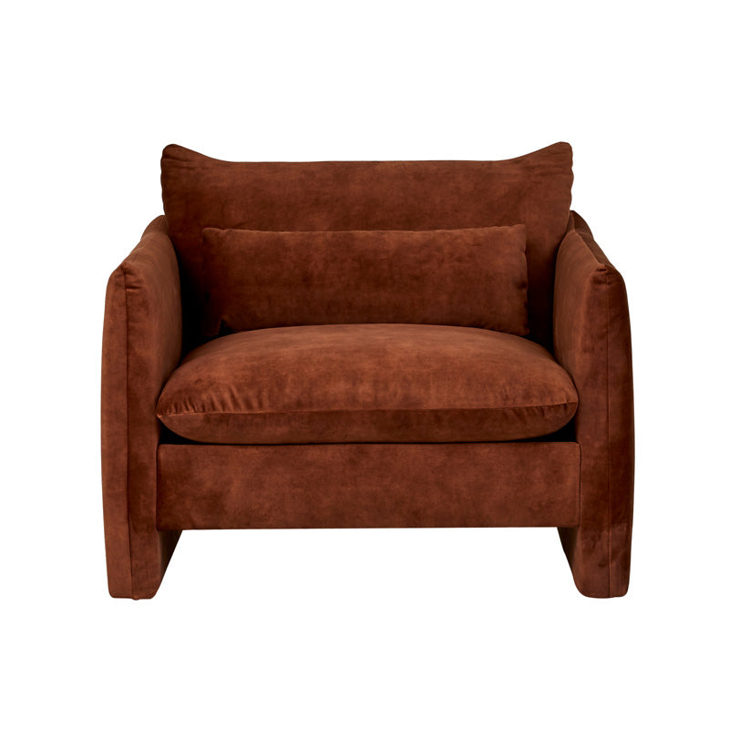 Sidney Peak Sofa Ch-Caper Vel
