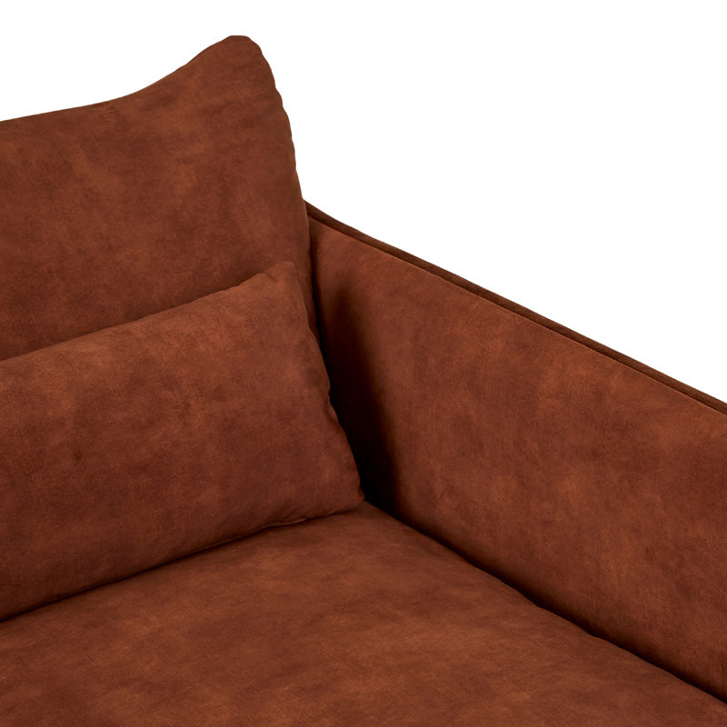 Sidney Peak Sofa Ch-Caper Vel