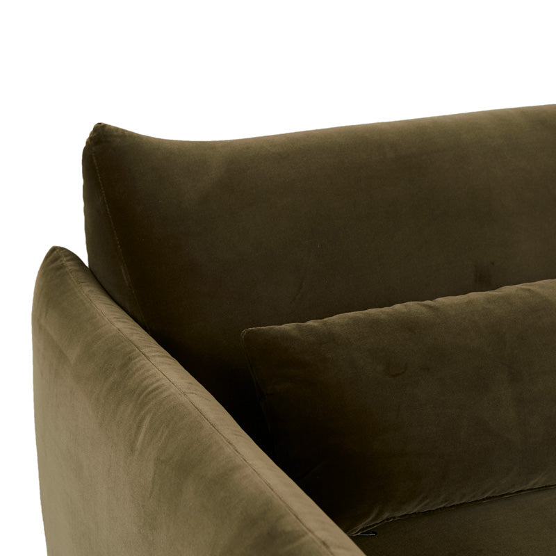 Sidney Peak Sofa Ch-Caper Vel