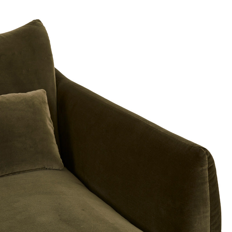 Sidney Peak Sofa Ch-Caper Vel