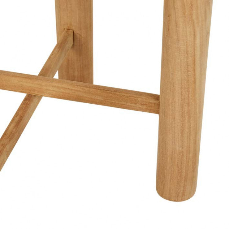 Cannes Rnd BarTbl-Natural Teak