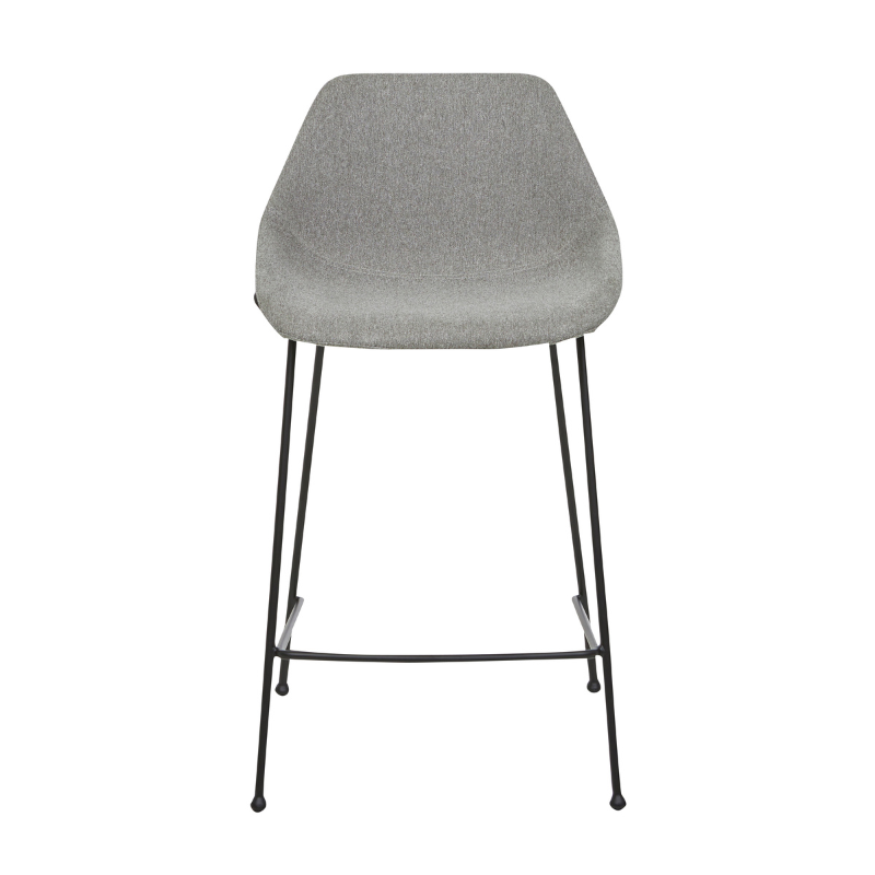 Etta Barstool- Bk/Grey Speckle