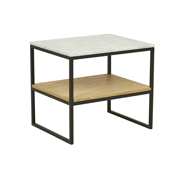 Baxter Marble Shelf Side Table