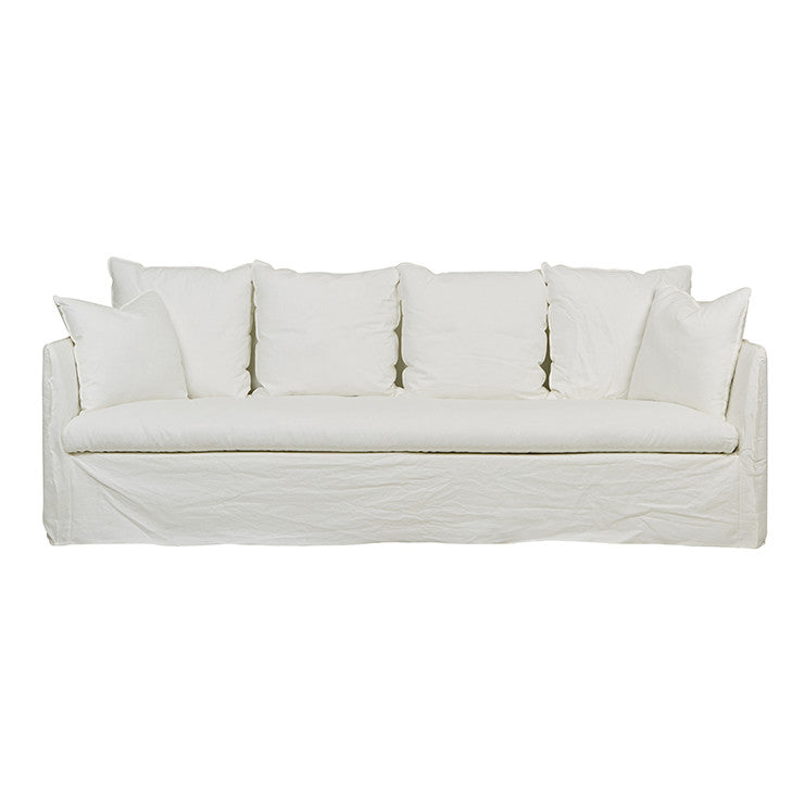 Vittoria Slipcover 4 Seater Sofa