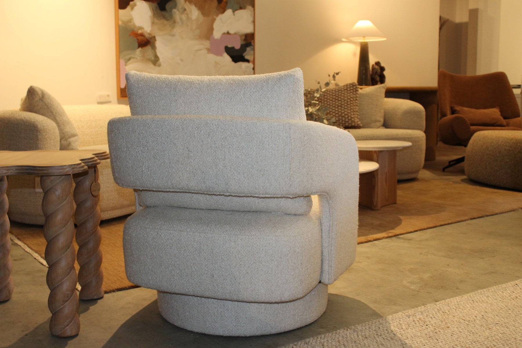 Astra Swivel Occasional Chair