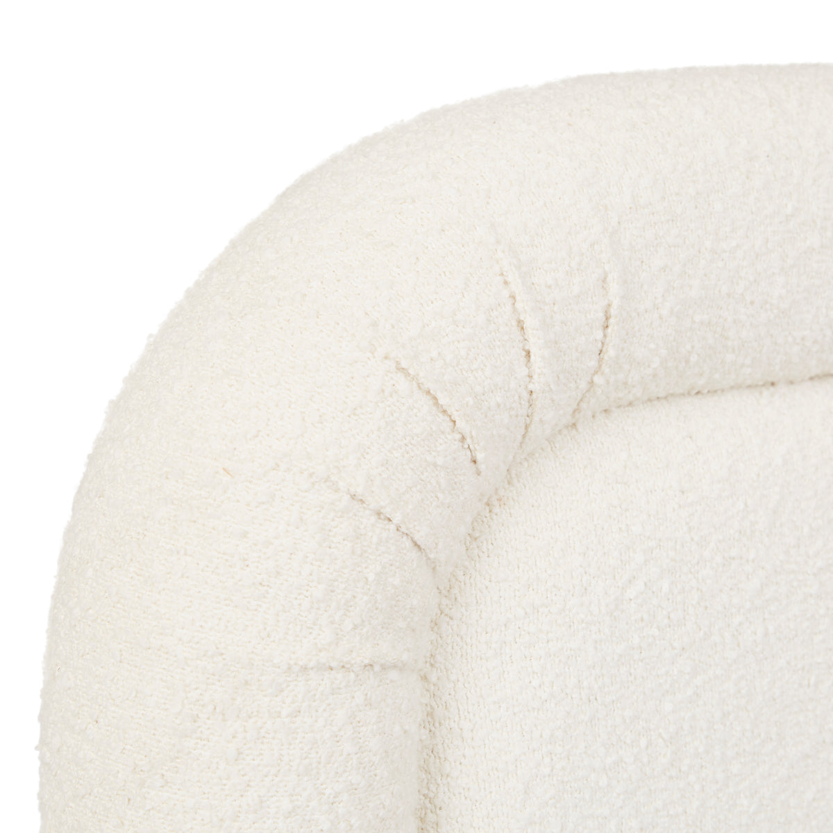 Almos Chubby Bed Head KS- Ivory Boucle