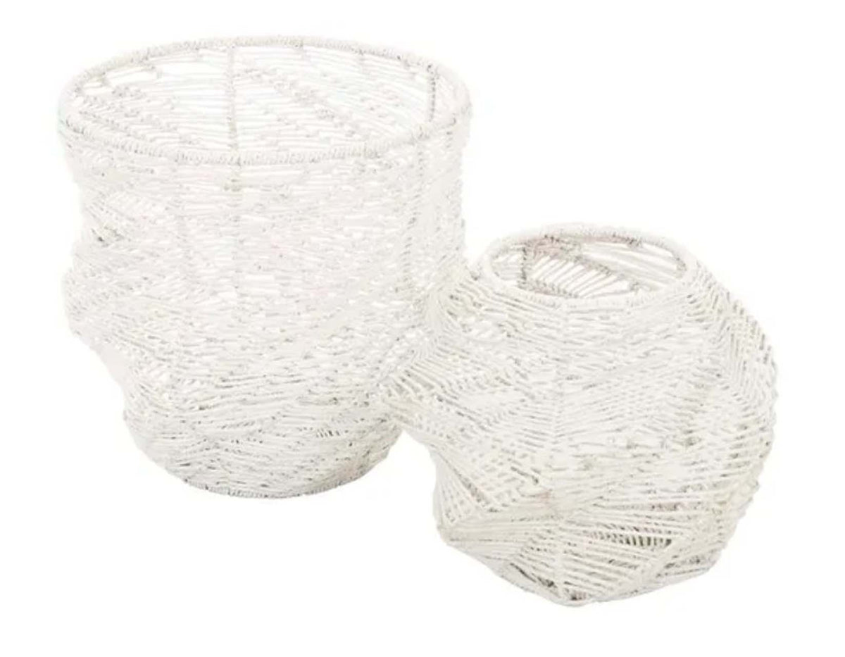 Lark Twisted Basket Set