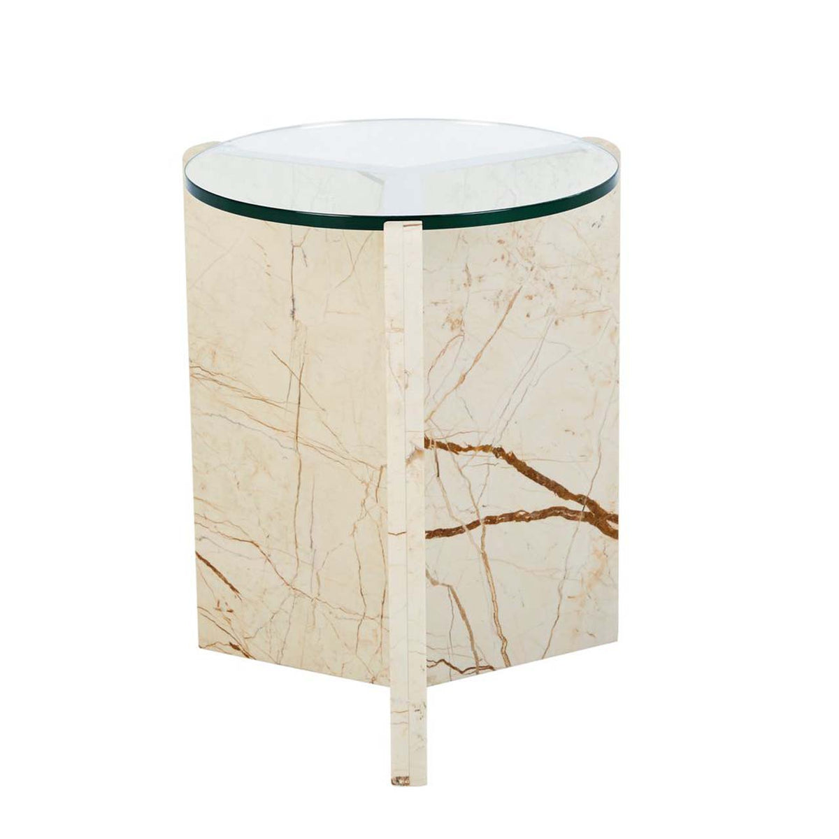 Atlas Compass Side Table