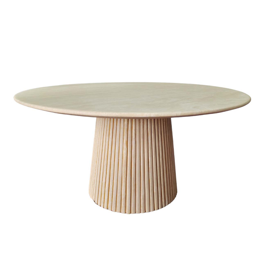 Palazzo Travertine Dining Table