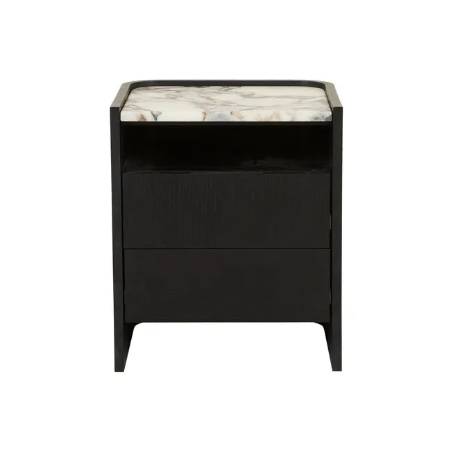 Elsie Lg Bedside -MatW/DarkOak