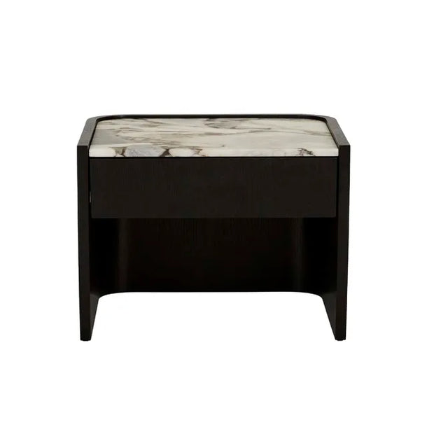 Elsie Lg Bedside -MatW/DarkOak
