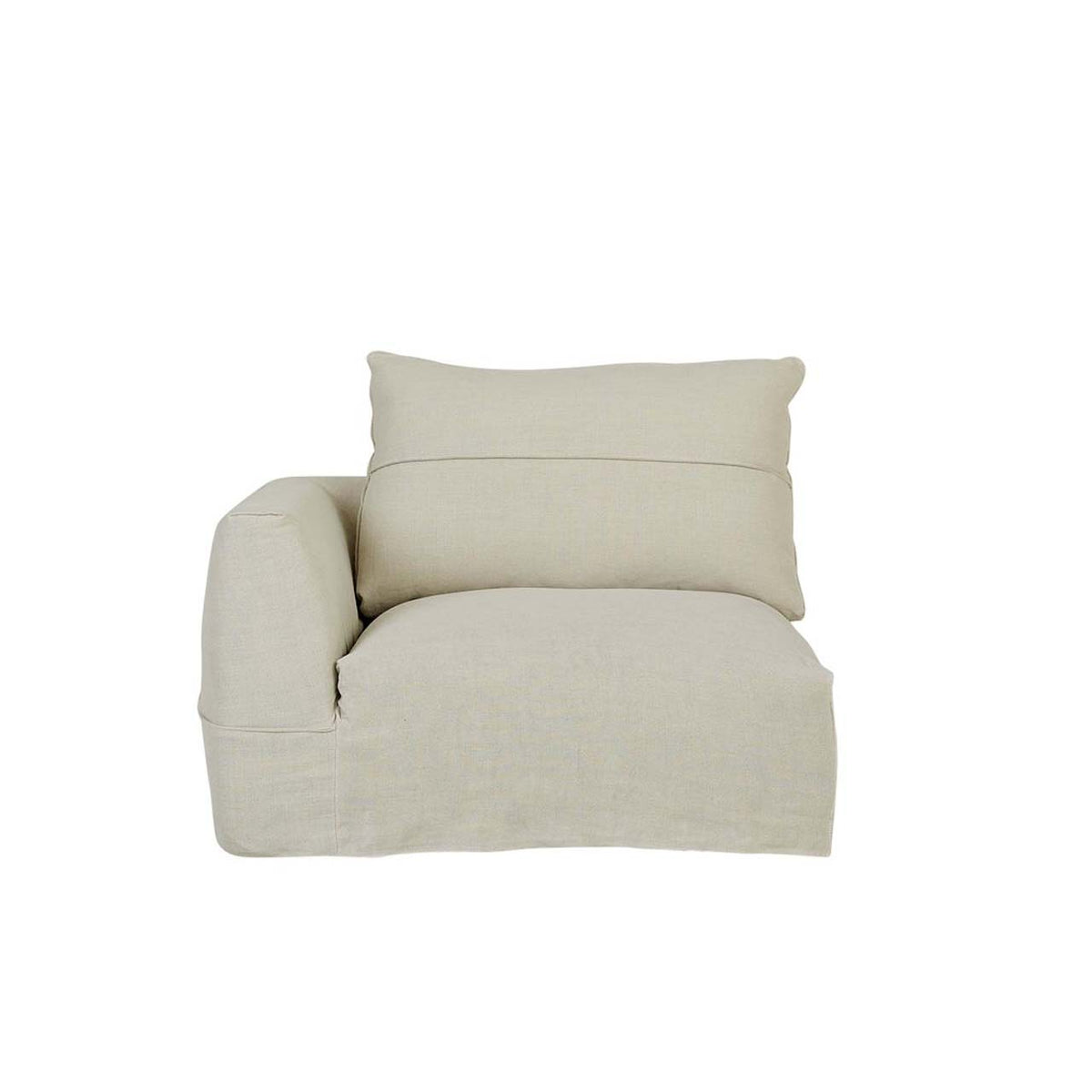 Cove Seamed Sofa Left