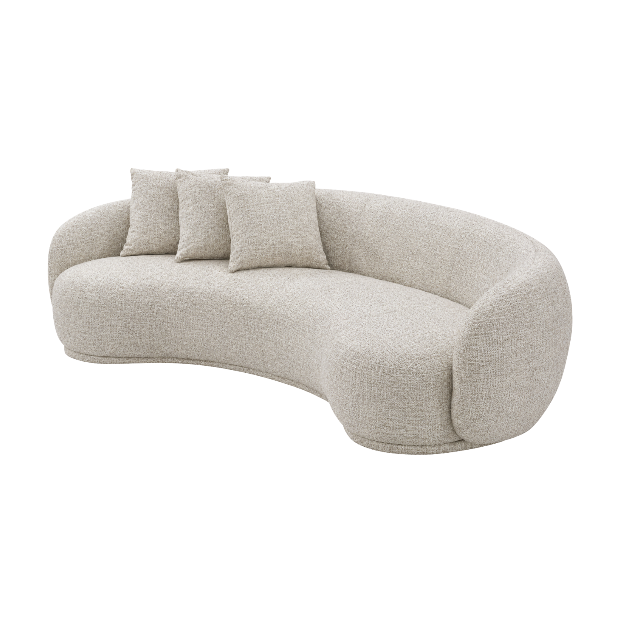 Empire 4 Seater Curved Sofa