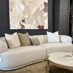 Solenne Curved 2 Piece Sofa