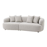 Solenne Curved 2 Piece Sofa