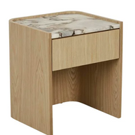 Elsie Narrow Bedside-Ocean/Ash