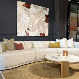 Solenne Curved Sofa