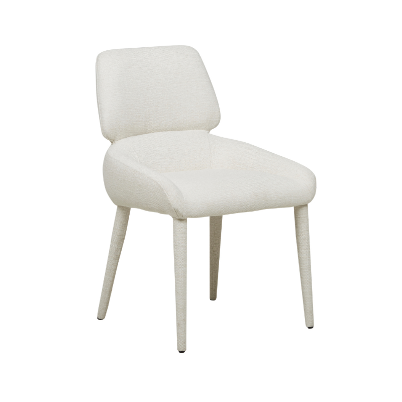 Nixon Arm Chair -Natural White