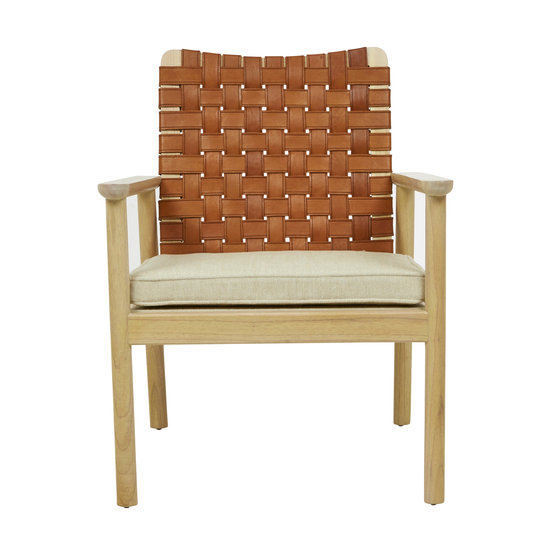 Seed Leather Occasional Chair
