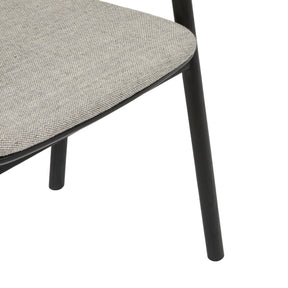 Tolv Inlay Upholstered Dining Arm Chair