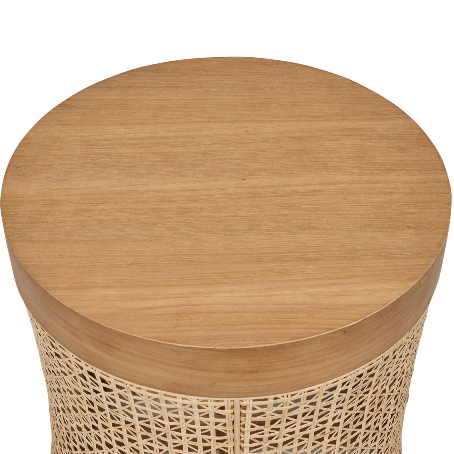 Willow Woven Side Table