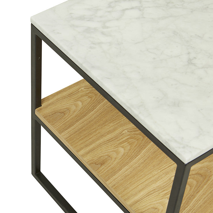 Baxter Marble Shelf Side Table