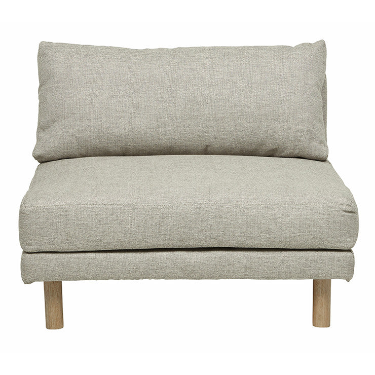 Vittoria Iris 1 Seater Armless Sofa