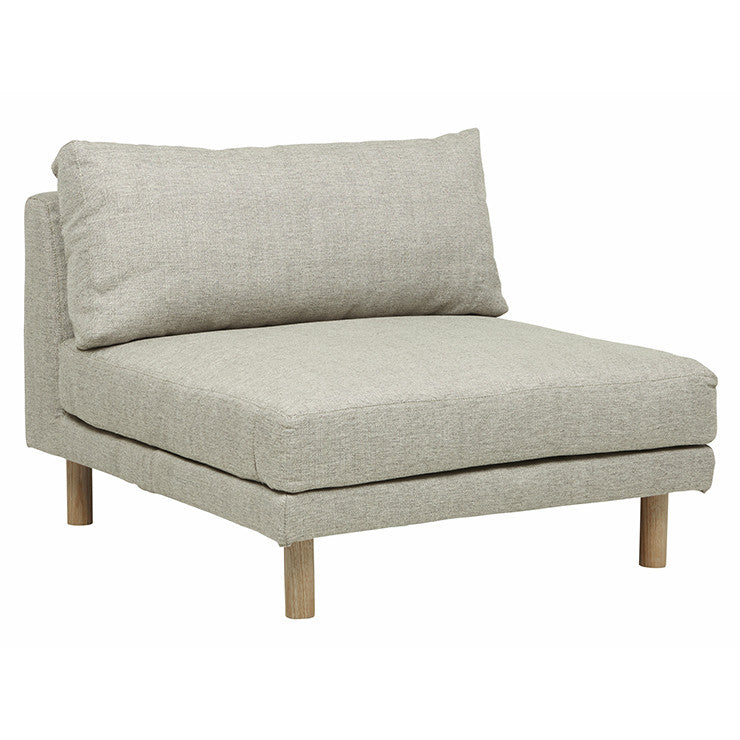 Vittoria Iris 1 Seater Armless Sofa